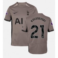 Billiga Tottenham Hotspur Dejan Kulusevski #21 Tredje fotbollskläder 2023-24 Kortärmad